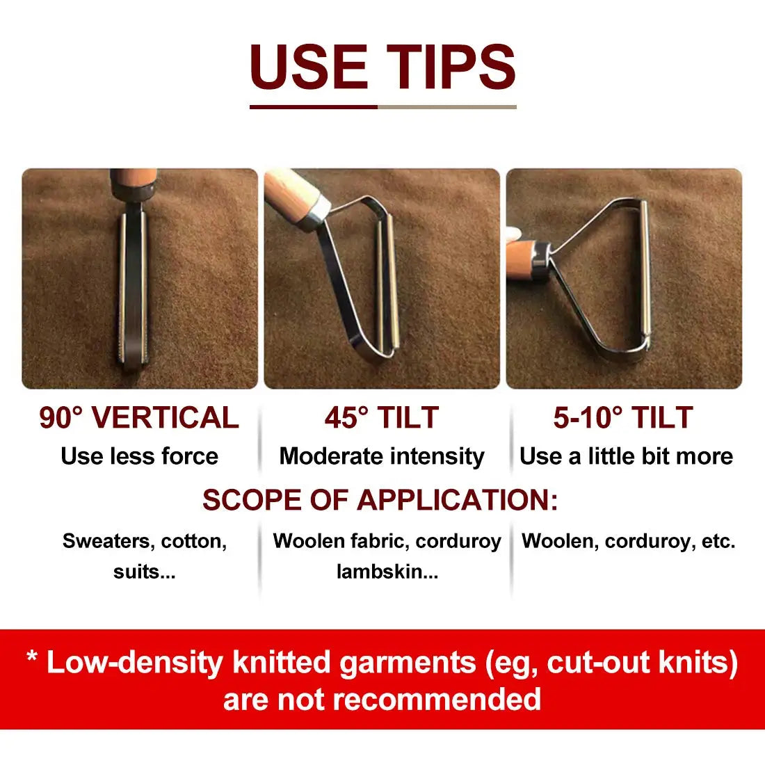 Pflegebürste gegen Tierhaare & Fusseln – für Möbel, Kleidung & Auto